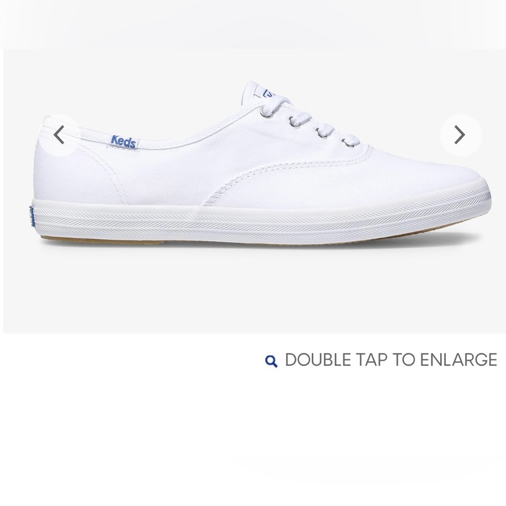 Keds Original Champion Sneakers - White Canvas - Ortholite